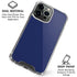 Royal Blue iPhone 16 Pro Clear Case